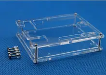 Uno R3 Case Enclosure Transparent Acrylic Box Clear Cover Compatible with Arduino UNO R3