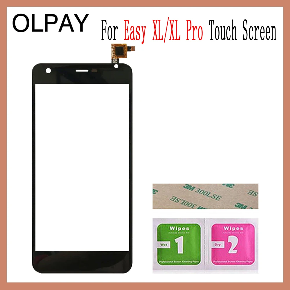 OLPAY 5,5 ''сенсорный экран для высокого экрана Easy XL pro сенсорный экран дигитайзер Панель переднее стекло объектив сенсор инструменты клей+ салфетки