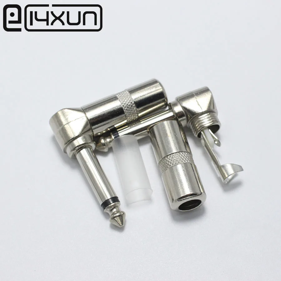 1 шт. металлический моноразъем для микрофона 6 35 мм 1/4 дюйма|connector plug|plug connectormetal