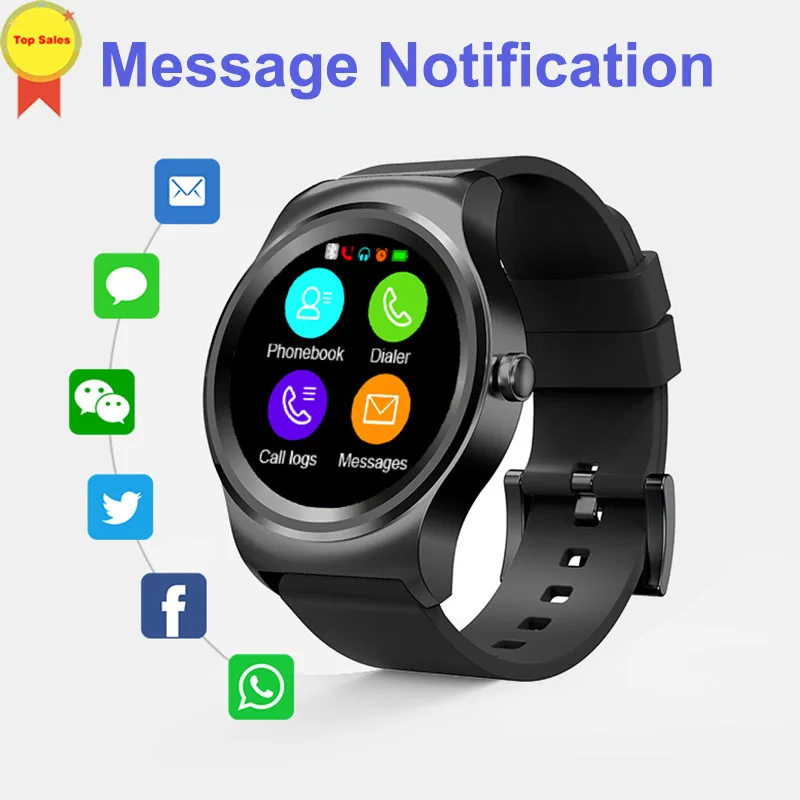 Мужские Смарт Bluetooth часы монитор сердечного ритма сна FB whatsapp уведомления спортивные Smartwatch для IOS Android huawei sumsang Телефон