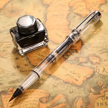 1 шт. ясная каллиграфическая ручка мягкая кисть для письма волос рисунок Акварельная авторучка офисные школьные канцелярские принадлежности подарок