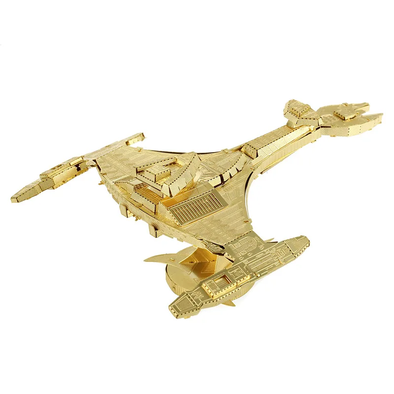 Gold Kerrey Reagan model laser cutting 3D puzzle DIY metalic spacecraft jigsaw free shipping Lost In