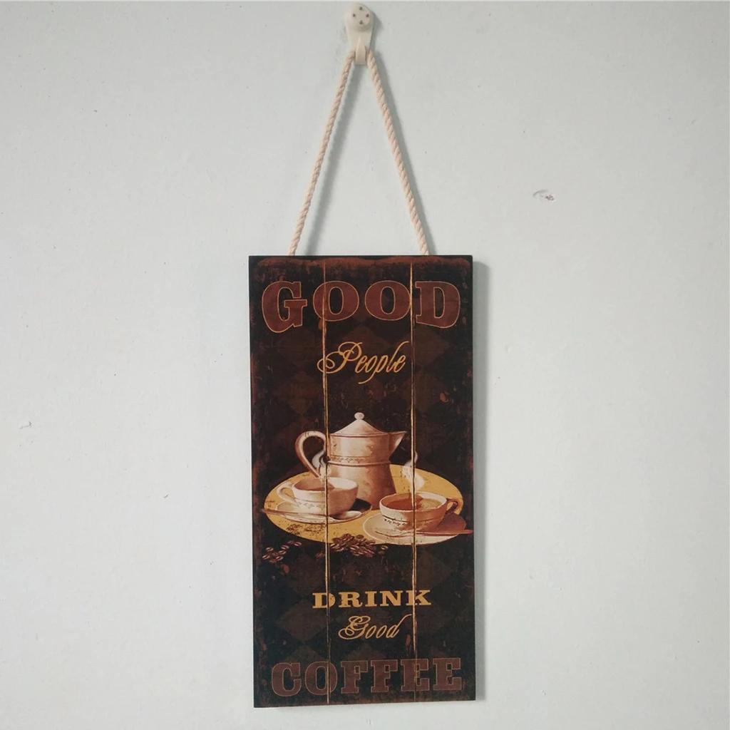 KITCHEN VINTAGE WALL DECOR SIGN PLAQUE PLATE BOARD CAFE ART FOOD MEMU BOARD for coffee shop tea house drinks room	