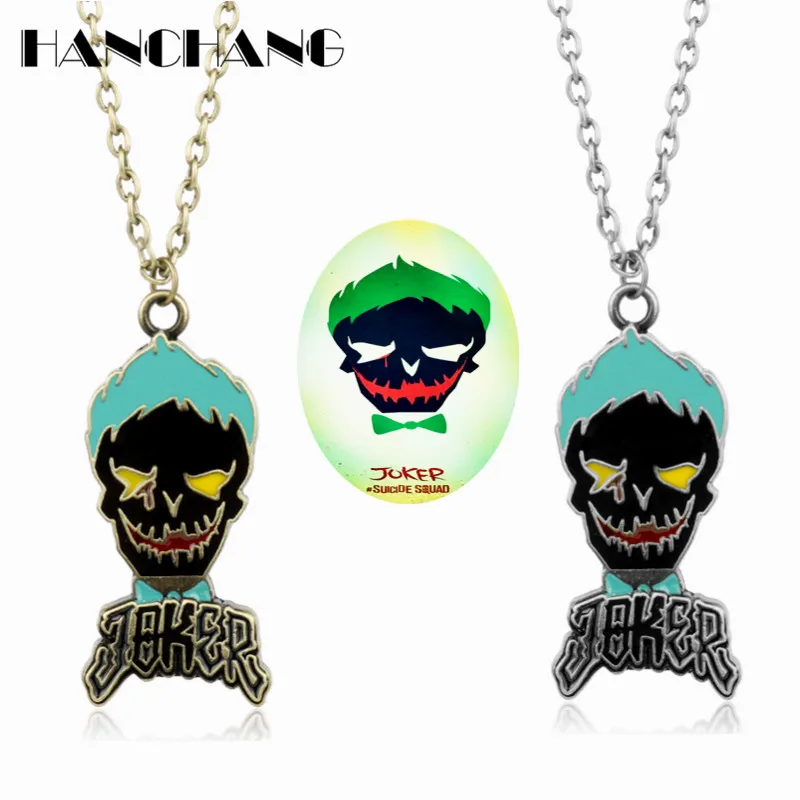New Arrival Hip Hop Jewelry Necklaces Suicide Squad Joker Necklace