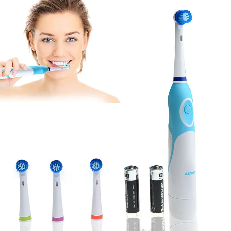 AZDENT USA Domestic Delivery Dental Electric Tooth Brush With 4