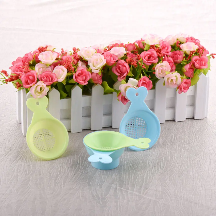 

2 Pcs/Set Plastic Baby Water Bottle Funnel Filter Milk Strainer Filters Water Filters for Household