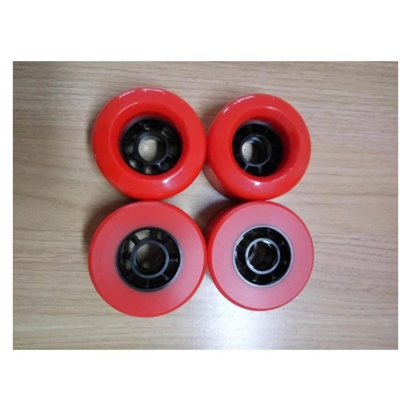 DIY 80mm 87mm 83mm 90mm 97mm 105mm Skateboard Wheel For SHR78A Red Color PU Wheels Soft Resistant Longboard Wheels skateboard accessories skateboard wheel