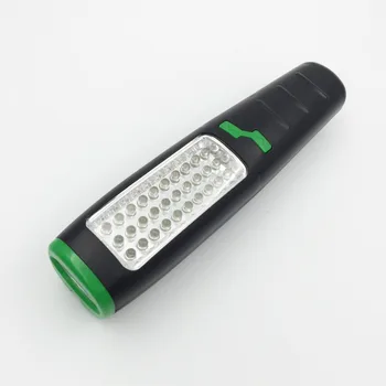 

37LED Third Light Plastic Shell Led Flashlight Back With Magnet And Hook Waterproof Lanterns Mini Tactical Light Torches