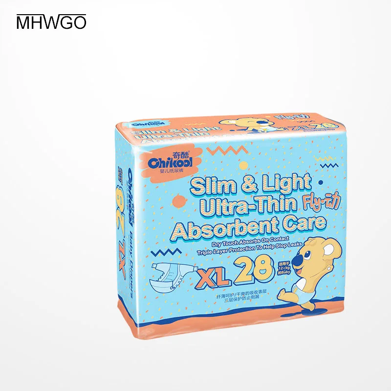 

MHWGO Baby Diapers For Newborns Infant Disposable Diapers Nappy Changing Soft Absorbent Lasting Dry Comfortable And Breathable