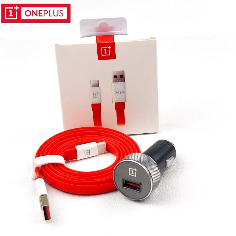 

Original Oneplus 6 Dash Car Charger One Plus 5T 5 3T 3 Smartphone QC 3.0 Quick Charge Fast Charging Usb 3.1 Type C Cable