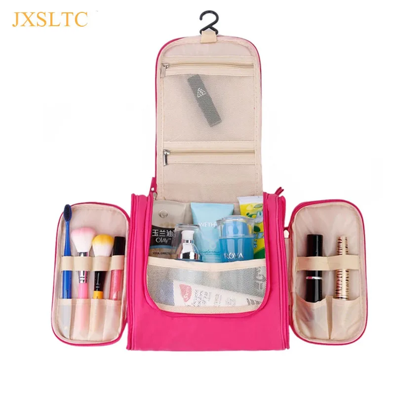 السفر المحمولة حقيبة مستحضرات التجميل 6 اللون شنق هوك للطي غسل المكياج المنظم Neceser ماكياج الحقيبة للنساء الجمال حقيبة تويلت السفر المحمولة حقيبة مستحضرات التجميل 6 اللون شنق هوك للطي غسل المكياج المنظم Neceser ماكياج الحقيبة للنساء الجمال حقيبة تويلت