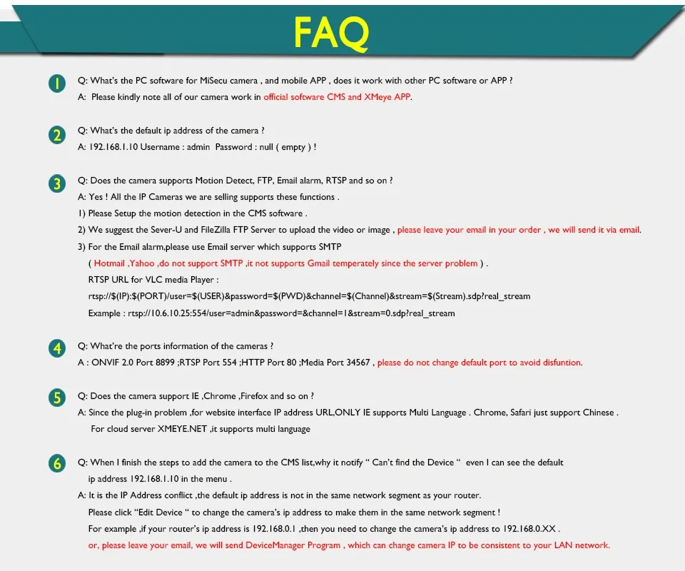 FAQ