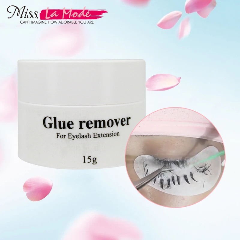 

Eyelash glue cream remover individual false eyelash extension debonder no odor non-irritating and fast free shipping