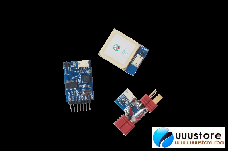 

Skylark Tiny smallest OSD III 23G W/10HZ GPS & USB Cable For FPV System