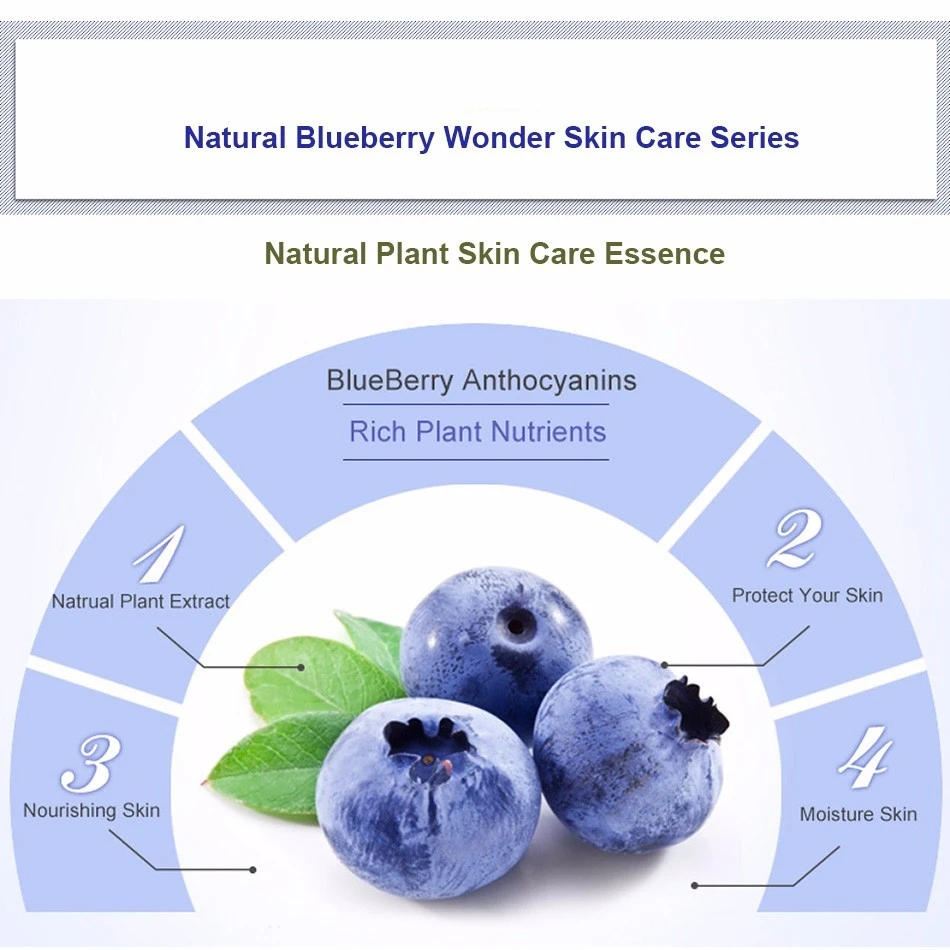 15 мл Blueberry Wonder Essence для подтяжки лица эффект растительного экстракта колагеновый крем от морщин Сыворотка натрия гиалуронат сыворотка Новинка