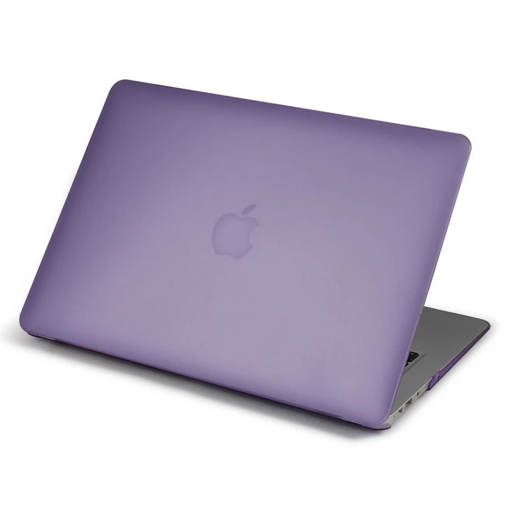 Новый матовый чехол для Apple macbook Air Pro Retina 11 12 13 15 дюймов сумка ноутбука Mac book с