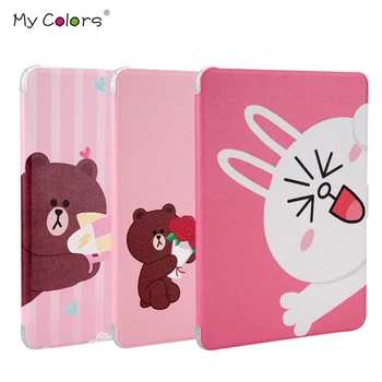 

For iPad mini 1 2 3 PU Leather Case Cover 7.9'' Protective Stand Slim Lovely Smart Skin For Apple iPad mini2 Mini3 Print Fundas