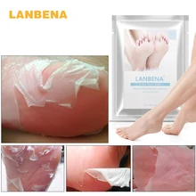 LANBENA Foot Mask Peeling Dead Skin Renewal Baby Care Peeling Renewal Cuticles Heel For Remove Dead Skin