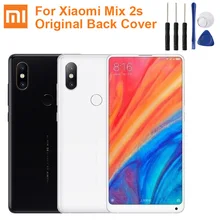 Best Offers Xiao Mi Original Battery Glass Back Cover Door For Xiaomi Mix 2S MIX2S Mi Mix 2S Rear Housing Protective Back Cover Case Best Offers Xiao Mi Original Battery Glass Back Cover Door For Xiaomi Mix 2S MIX2S Mi Mix 2S Rear Housing Protective Back Cover Case