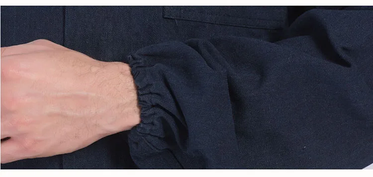 Men Work Clothing Long Sleeve Large Size Denim Overalls High Quality Hooded Dust-proof Welding Auto Repair Protective Coveralls (14)
