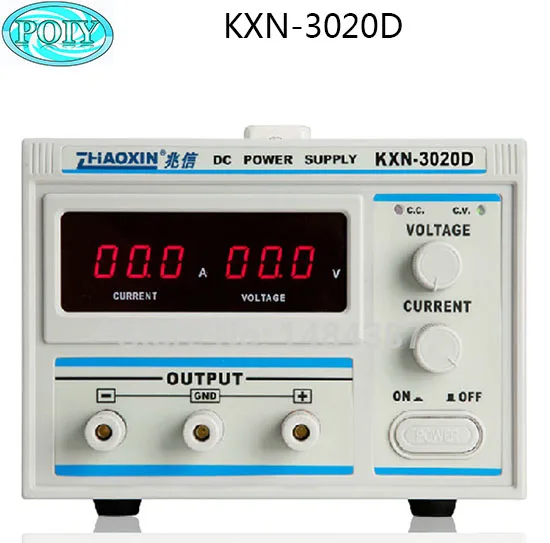 

KXN-3020D DC power supply 30V20A adjustable power supply 30V 20A LED High-Power Switching Variable DC Power Supply 220V