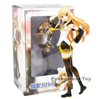 

New Arrival Anime Action Figure Cartoon VOCALOID2 Library Hatsune Miku Rin Collectible Model Toy