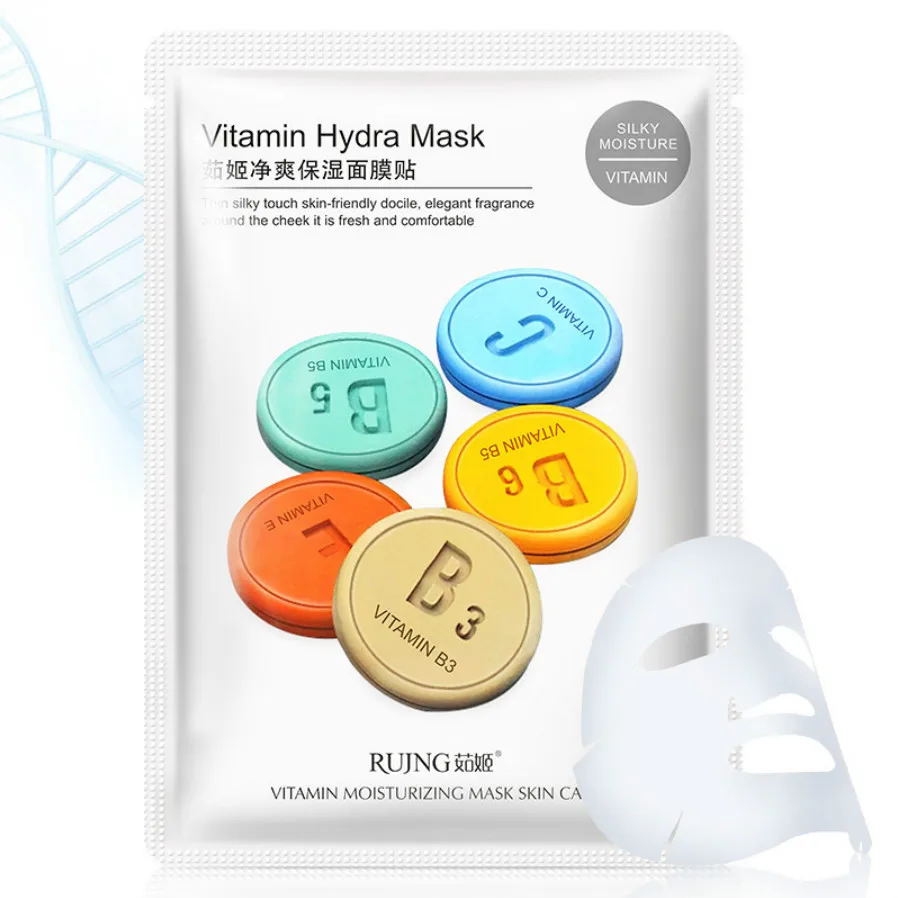 

1Pcs Hydra MaskGentle moisturizing mask Skin Care Plant Facial Mask Moisturizing ControlBlackhead Remover Wrapped Mask Face Care