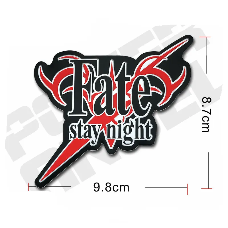 Водонепроницаемый Fate Stay Night Аниме клейкая Наклейка для телефона Ноутбук мотоцикл автомобильный холодильник Ipad AC Fan коллекция стикер s