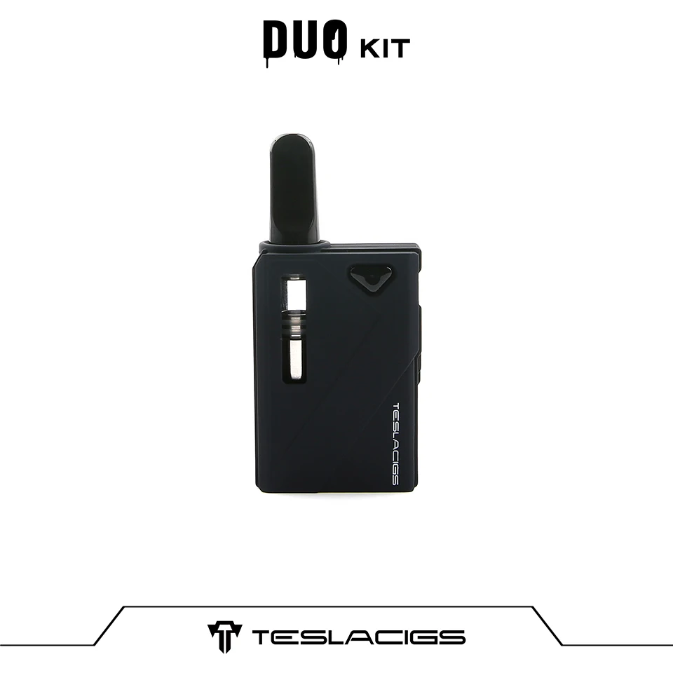 Новый оригинальный Tesla Mini DUO CBD набор восковой со встроенной батареей 500 мАч с 2.0ohm