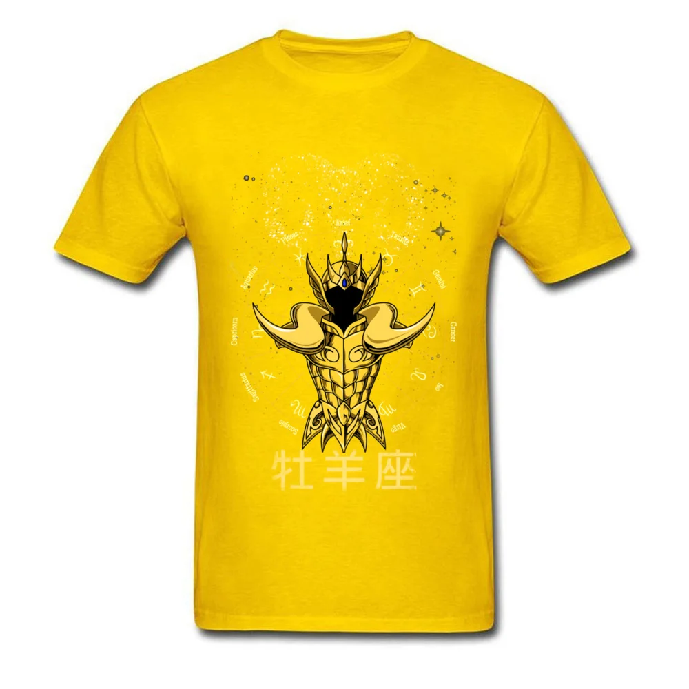 ARIES Mother Day Pure Cotton O Neck Tops & Tees Short Sleeve Casual Sweatshirts Prevalent Casual T-Shirt Drop Shipping ARIES yellow