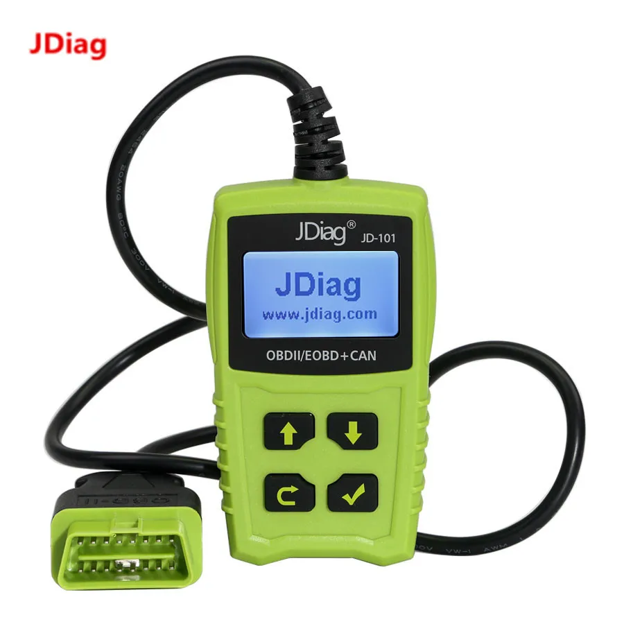 JDiag JD101 OBDII EOBD может код сканер