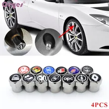 Ceyes Car Styling Auto Caps Fit Para Audi S Saab Alfa Abarth Lada Opel Renault VW R Linha Opc Opel Emblema Do Carro-Car Styling 4 pcs