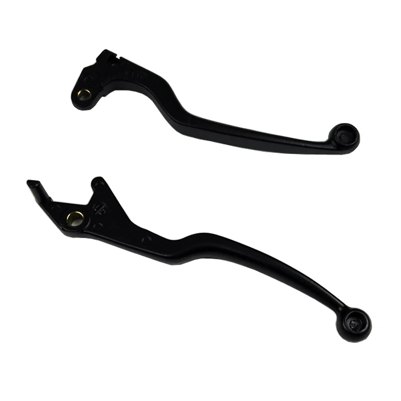 

1Pair Black Motorcycle Handle Lever Bar For Suzuki 125cc GN125 GS125 Front Brake Lever With Clutch Lever