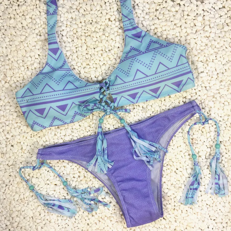 Bikini Set Wholesale Newest Summer Sexy women bikini suit with chest