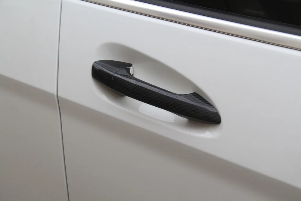 Carbon Fiber Door Handle Cover For Benz A B C E S GLA GLK CLA CLS GL
