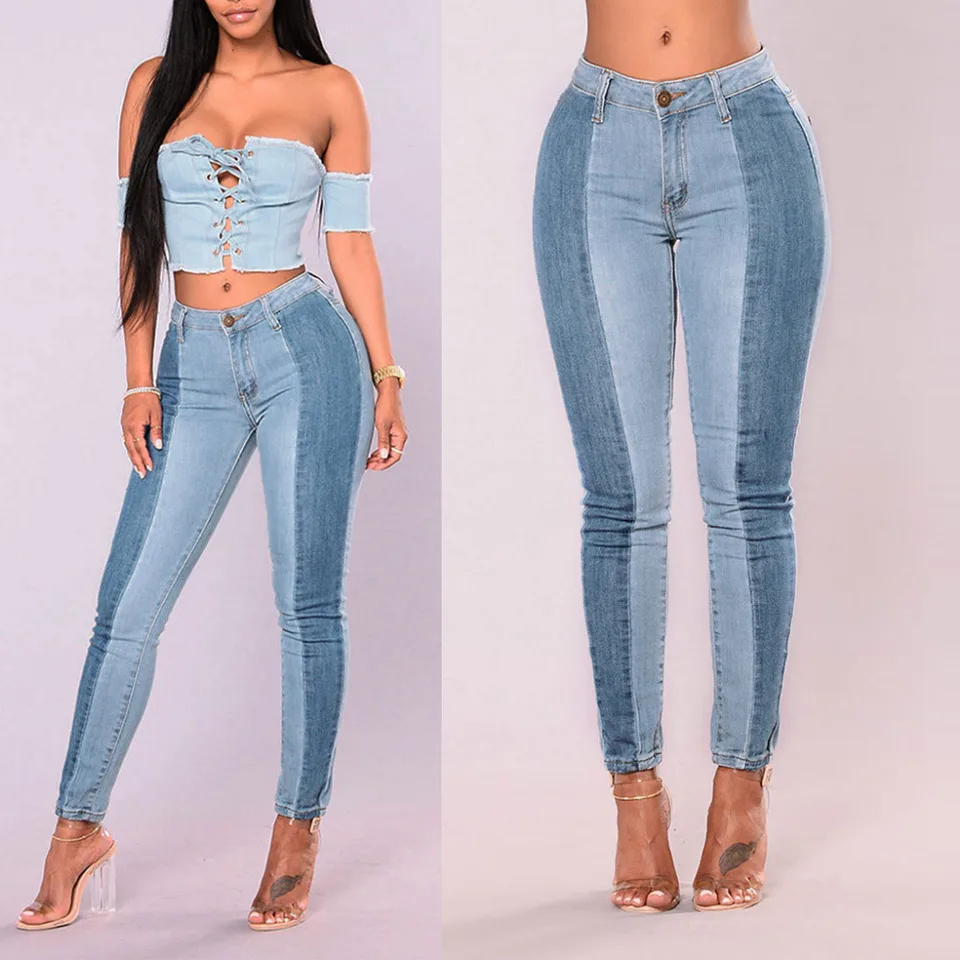 flexible waist jeans