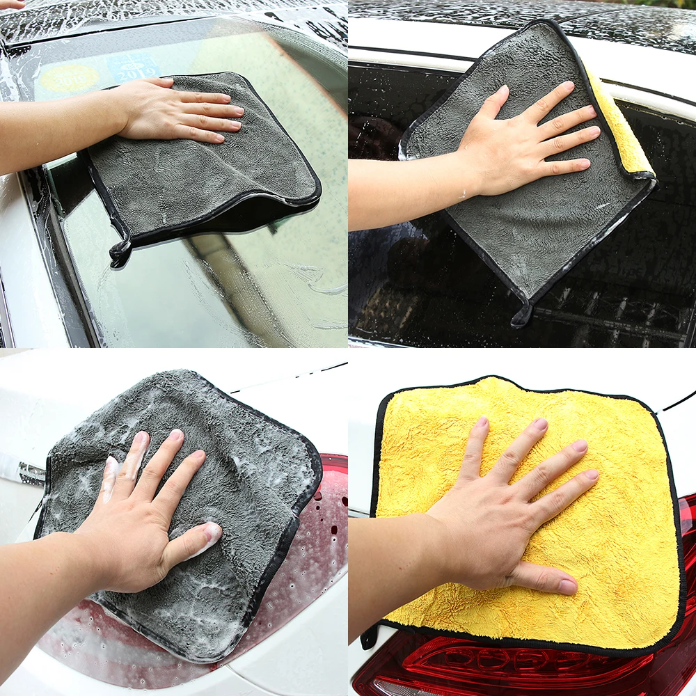 

1Pcs 30X30cm High Quality car cleaning towel For Hyundai Solaris Accent Elantra Sonata I40 I10 i20 I30 i35 IX20 IX25 IX35 Tucson