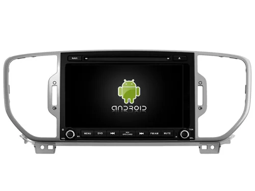 Android CAR Audio DVD player gps FOR KIA SPORTAGE 2016 Multimedia navigation head device unit receiver