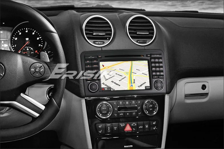 Clearance 7" Android 8.0 OS Car DVD Multimedia Navigation GPS Radio for Mercedes-Benz ML-Class W164 2005-2012 & GL-Class X164 2005-2012 3