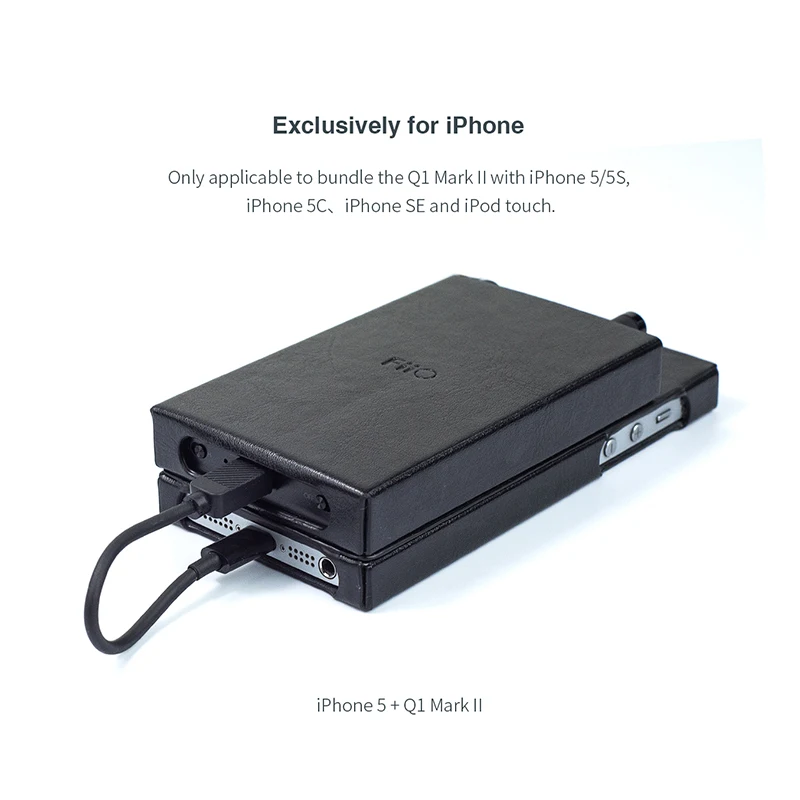 FIIO LC Q1i кожаный чехол специализированный Липкая лента с поддержкой для iphone 5 SE Q1 Mark