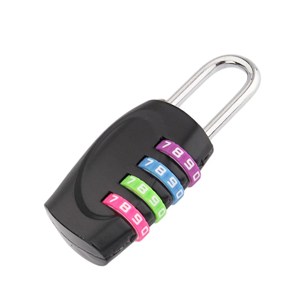 

4-Digit Zinc Alloy Body Combination Padlock Password Lock for Travel Suitcase