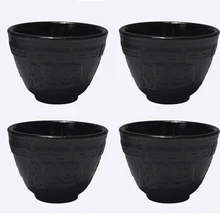 Оригинальные японские чугунные чайные чашки, набор чайных чашек, стаканчики, посуда для напитков, 70 мл, китайские кофейные инструменты ручной работы кунг-фу, первоклассный уход за здоровьем