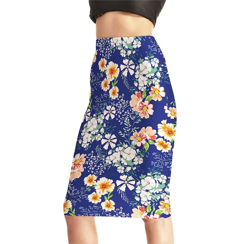 Aliexpress.com : Buy New 3d Floral Print Skirt Women ...