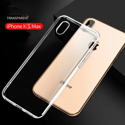 100 шт./лот, прозрачный силиконовый мягкий ТПУ чехол s для iPhone 7 8 6 6S Plus X XS MAX XR, Прозрачный чехол для iPhone 5 5S SE для телефона 7Plus - Цвет: For iphone XS Max