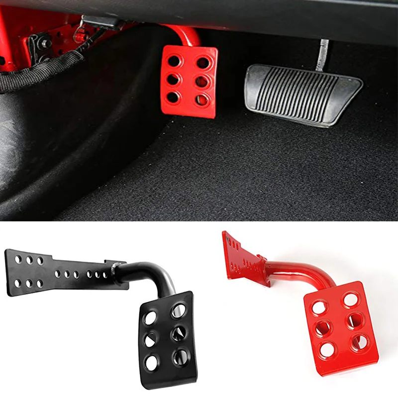 Car Interior Deoration Dead Pedal Left Side Foot Rest Kick Panel For Jeep Wrangler Jk
