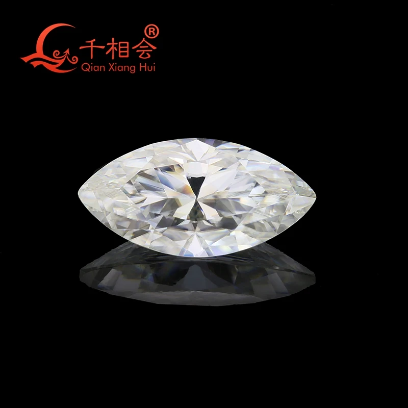 

DF GH IJ color white marquise shape Sic material moissanites loose gem stone qianxianghui