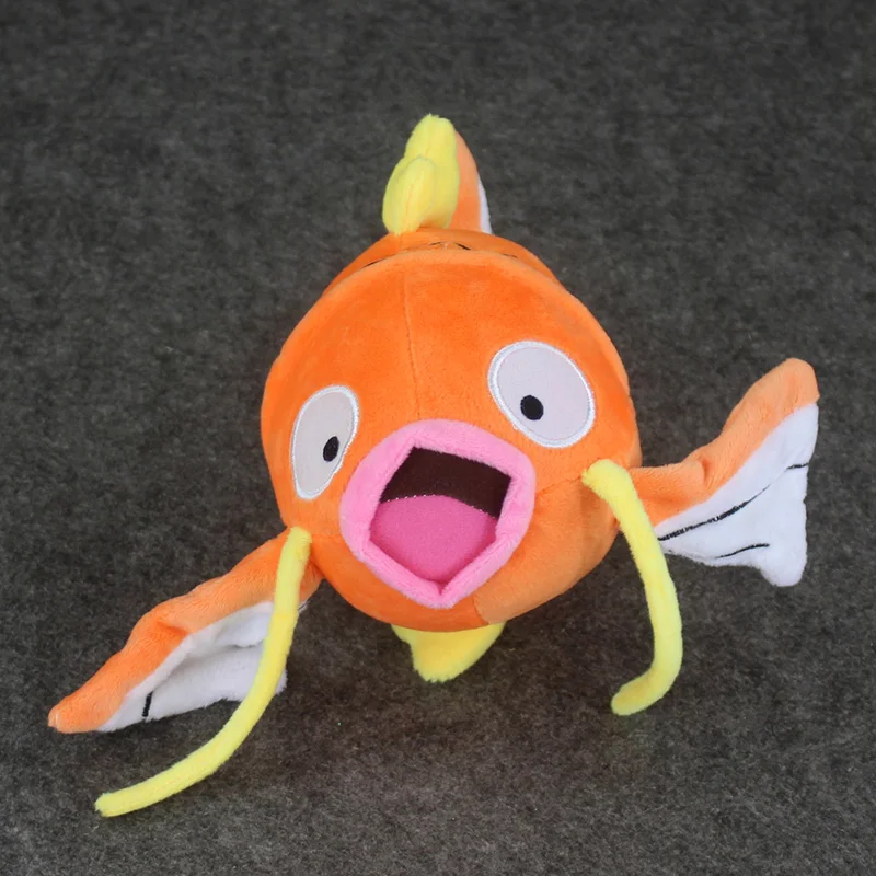 EMS 150Pcs Lot 13 21cm Anime Cartoon Magikarp Plush Dolls Toys Stuffed Soft Great Gift Wholesale
