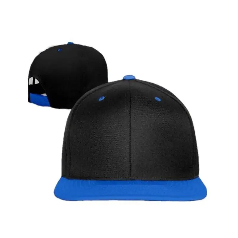 Индивидуальный бейсбольная шляпа текст/фото печать - Цвет: Синий