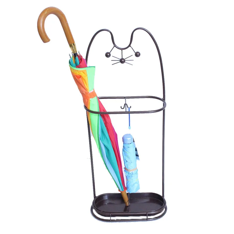 Модный Железный держатель для зонта, подставка для длинного короткого зонта, мультяшный Paraguero Hogar Home, держатель для пляжного зонтика, вешалка, Новинка
