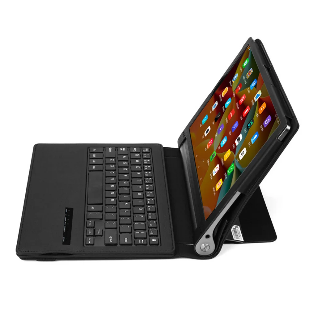 Для lenovo Yoga Tab 3 Pro 10X90 X90F/M/L Plus 10 YT-X703F тонкий из искусственной кожи чехол-подставка+ Съемная Bluetooth Русская клавиатура